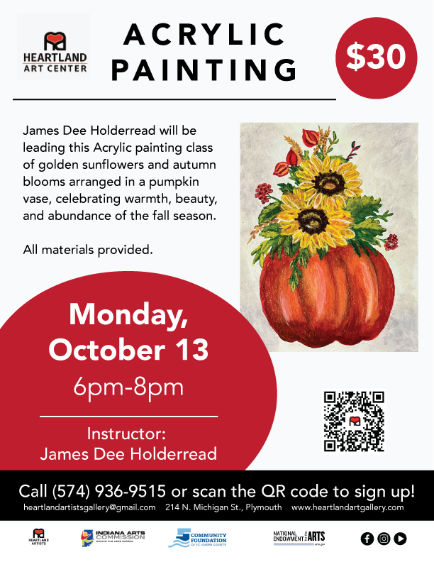 Acrylic Painting w/James Dee Holderread