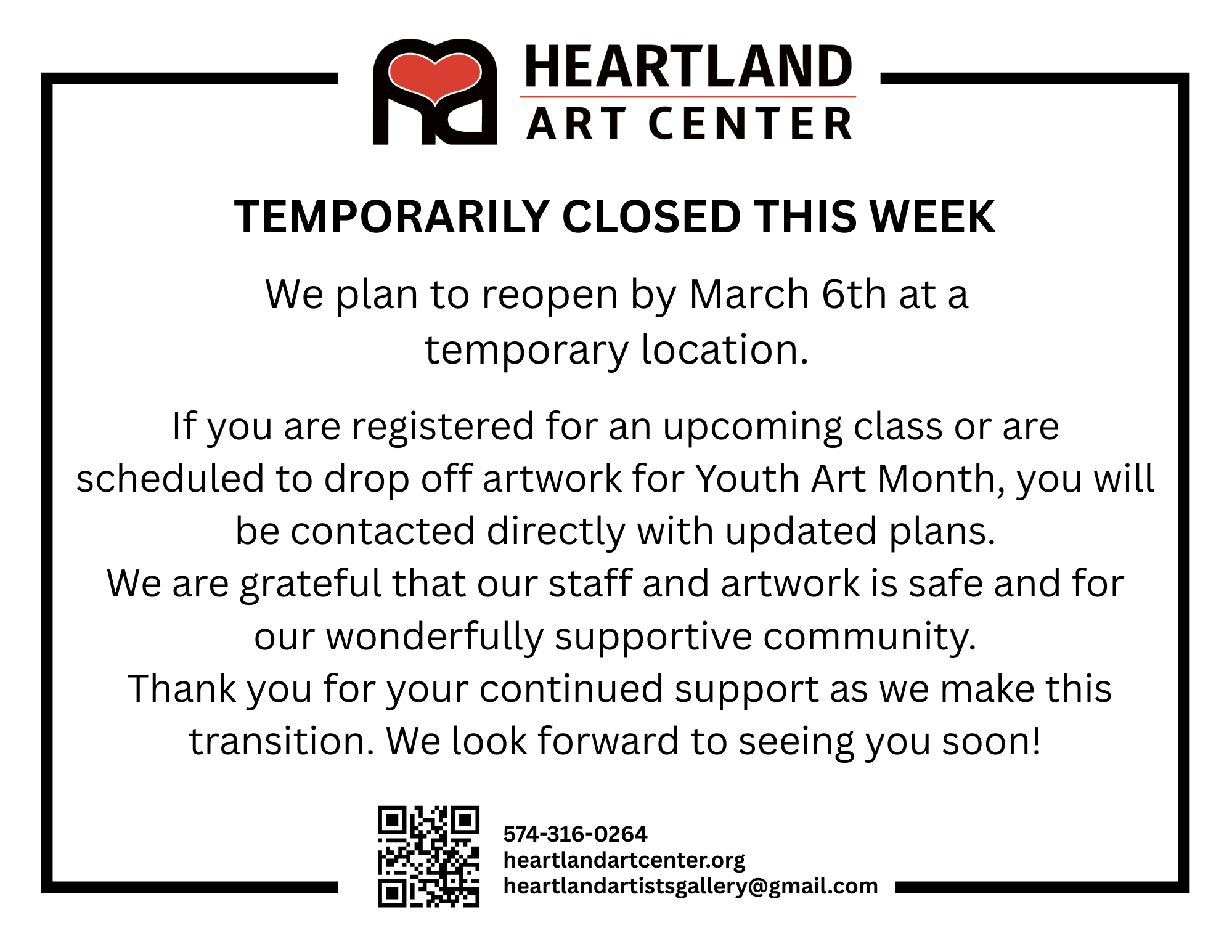 HAC Temporary Closure Sign (1)